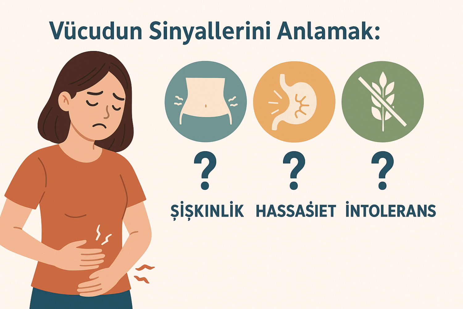 Vücudun Sinyallerini Anlamak: Şişkinlik mi, Hassasiyet mi, İntolerans mı?